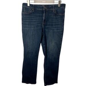 Simply Vera Vera Wang 14 Capri Straight Medium Stretch Denim Women's Jeans